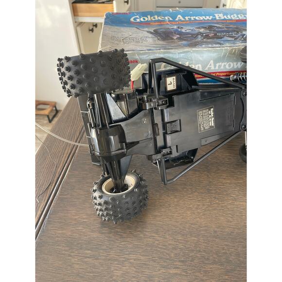 Golden Arrow Remote Control Radio Shack RC F10 Frame Buggy - Picture 5 of 16